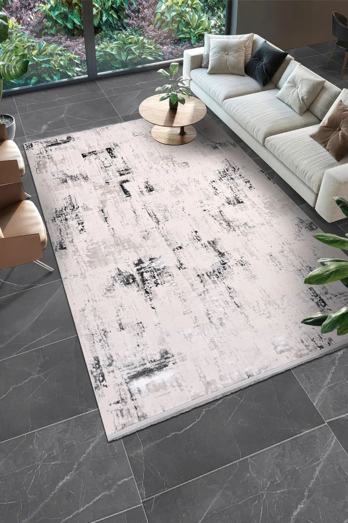 YoudayHomeCollection SAPPHİRE Model Oturma Odası Halısı · EBAT: 80X80