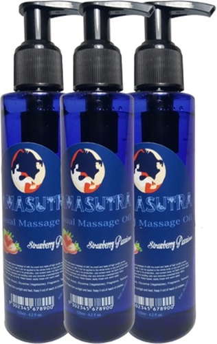 Kamasutra Çilek Aromalı Masaj Yağı Pure Edible Strawberry Fl