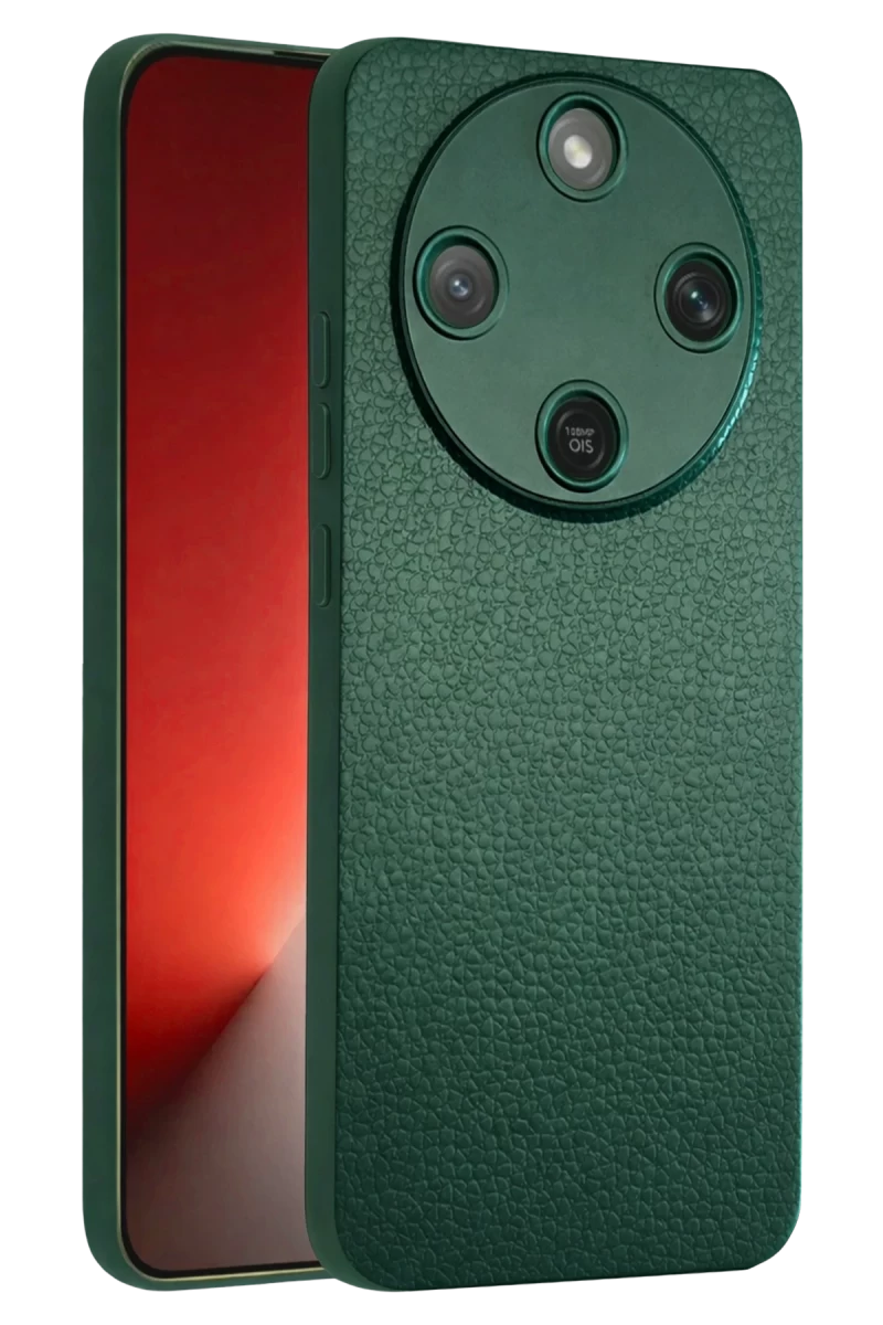 Huawei Honor Magic 8 Lite Uyumlu Thermax Silikon Kılıf - Koyu Yeşil