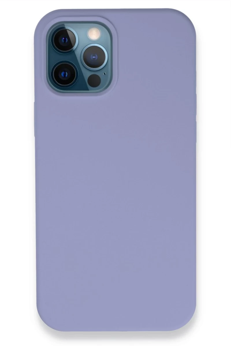 Apple iPhone 12 Pro Uyumlu Kılıf Lansman Legant Silikon - Lila
