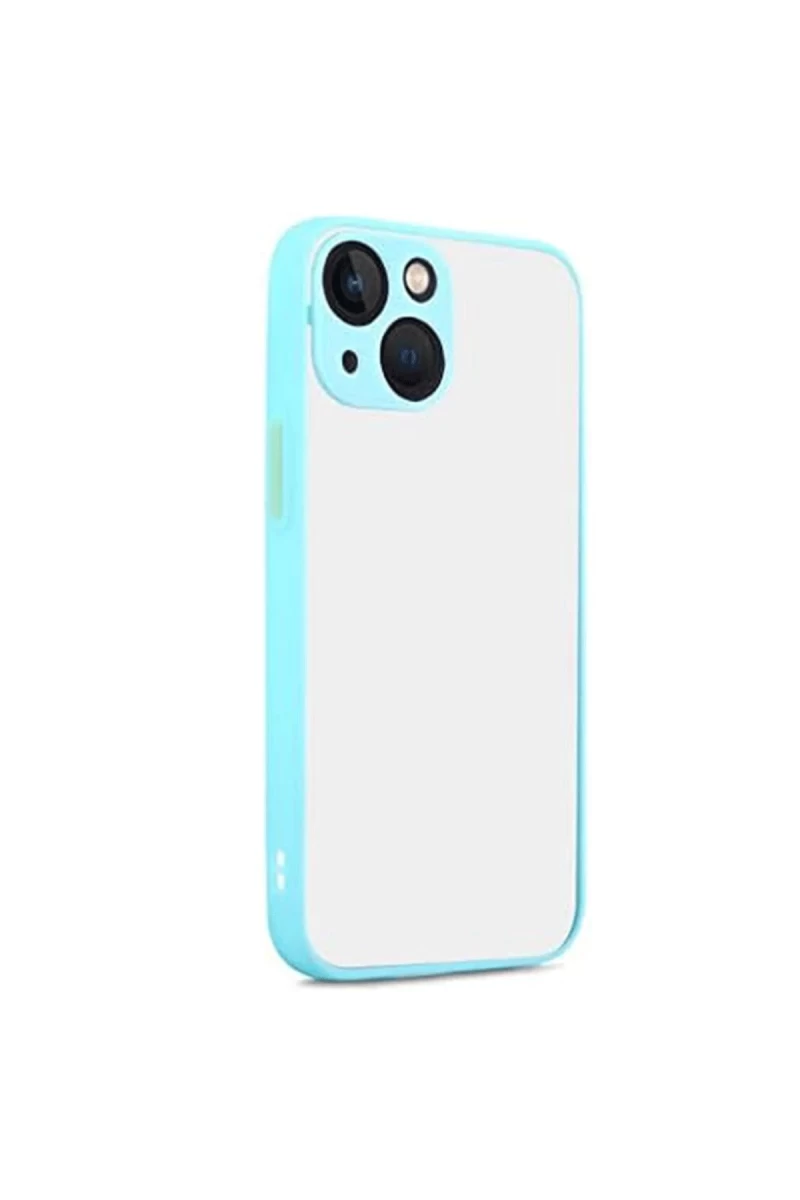 Apple iPhone 13 Uyumlu Kılıf Montreal Silikon Kapak - Turkuaz