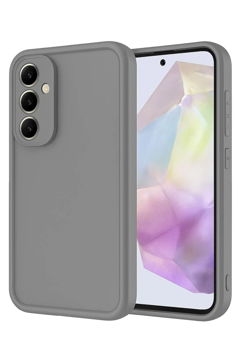 Samsung Galaxy A17 5G Uyumlu Viera Silikon - Gri