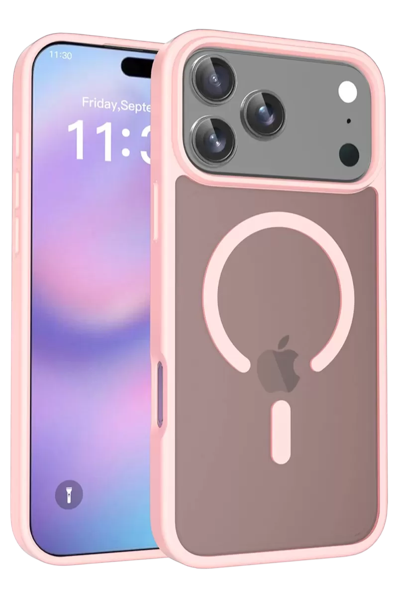 Joko Apple iPhone 17 Pro Max Uyumlu Jota Magsafe Kapak - Pudra