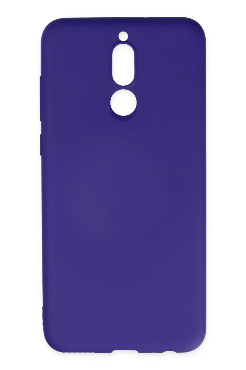 Huawei Mate 10 Lite Uyumlu Kılıf Nano içi Kadife Silikon - Mor