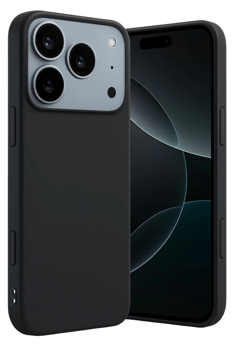 Apple iPhone 17 Pro Uyumlu First Silikon - Siyah