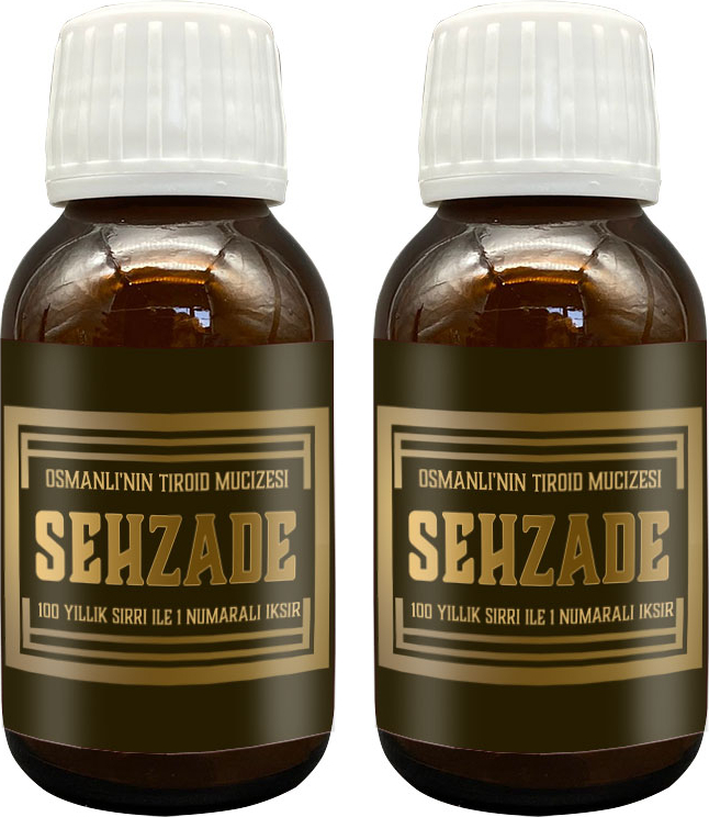 Şehzade Iksiri Şurubu 2 Adet Osmanlı Geleneğinden Bitki Extratlı Şurup 50 ml