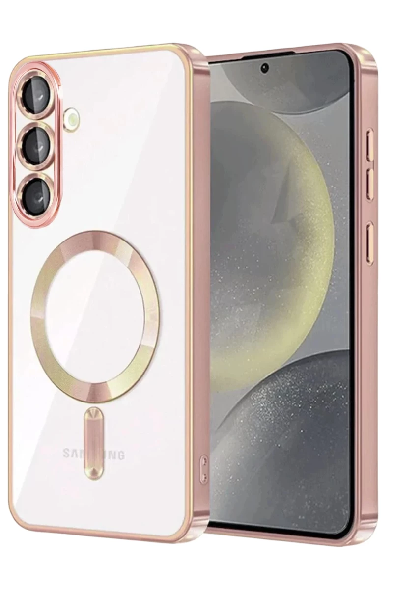 Samsung Galaxy A27 5G Uyumlu Kross Magneticsafe Kapak - Rose