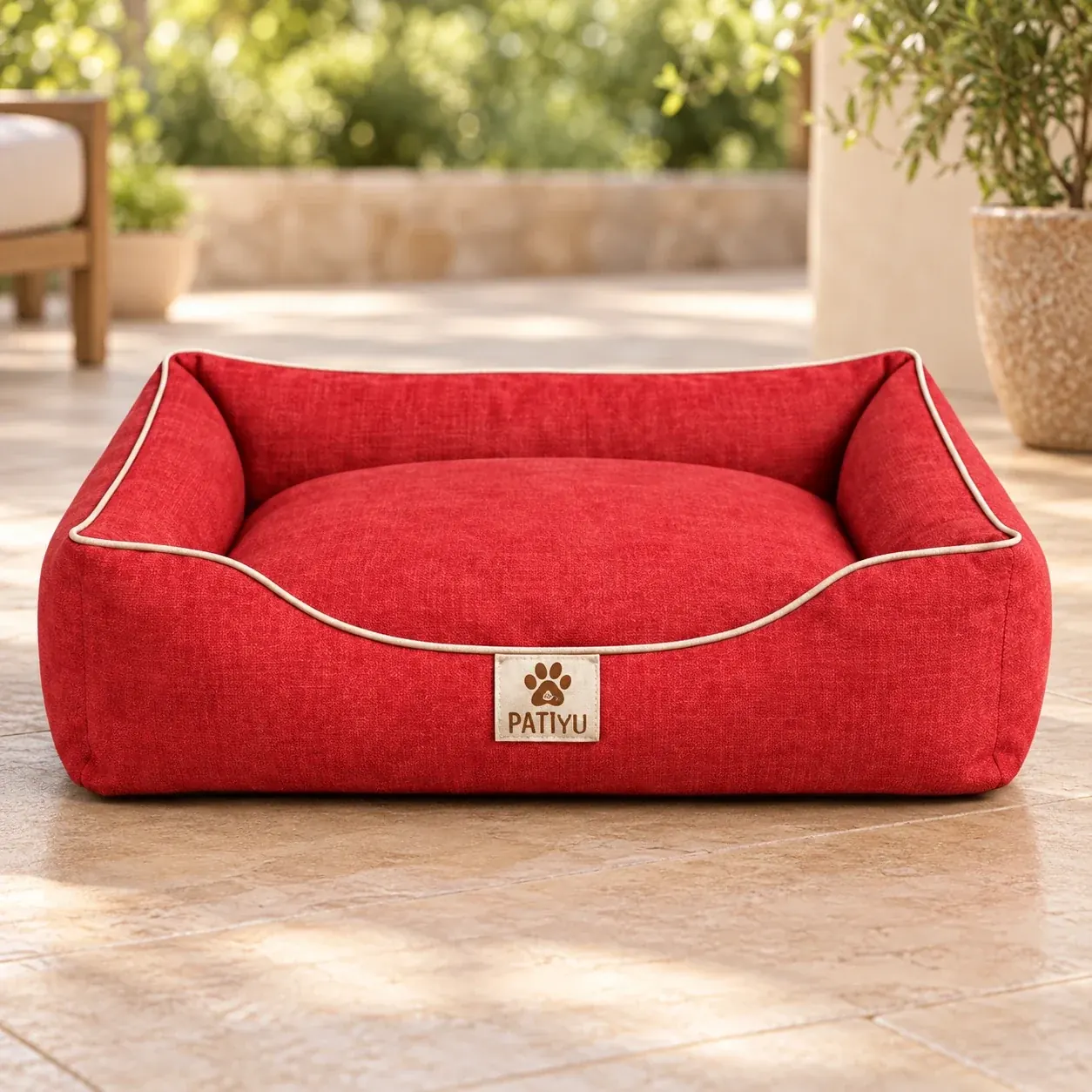 Vera Premium Yatak - Bordo / Medium