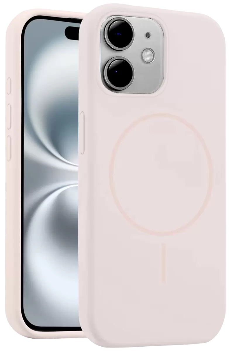 Joko Apple iPhone 11 Uyumlu Kılıf Jully Magsafe Kapak - Pudra