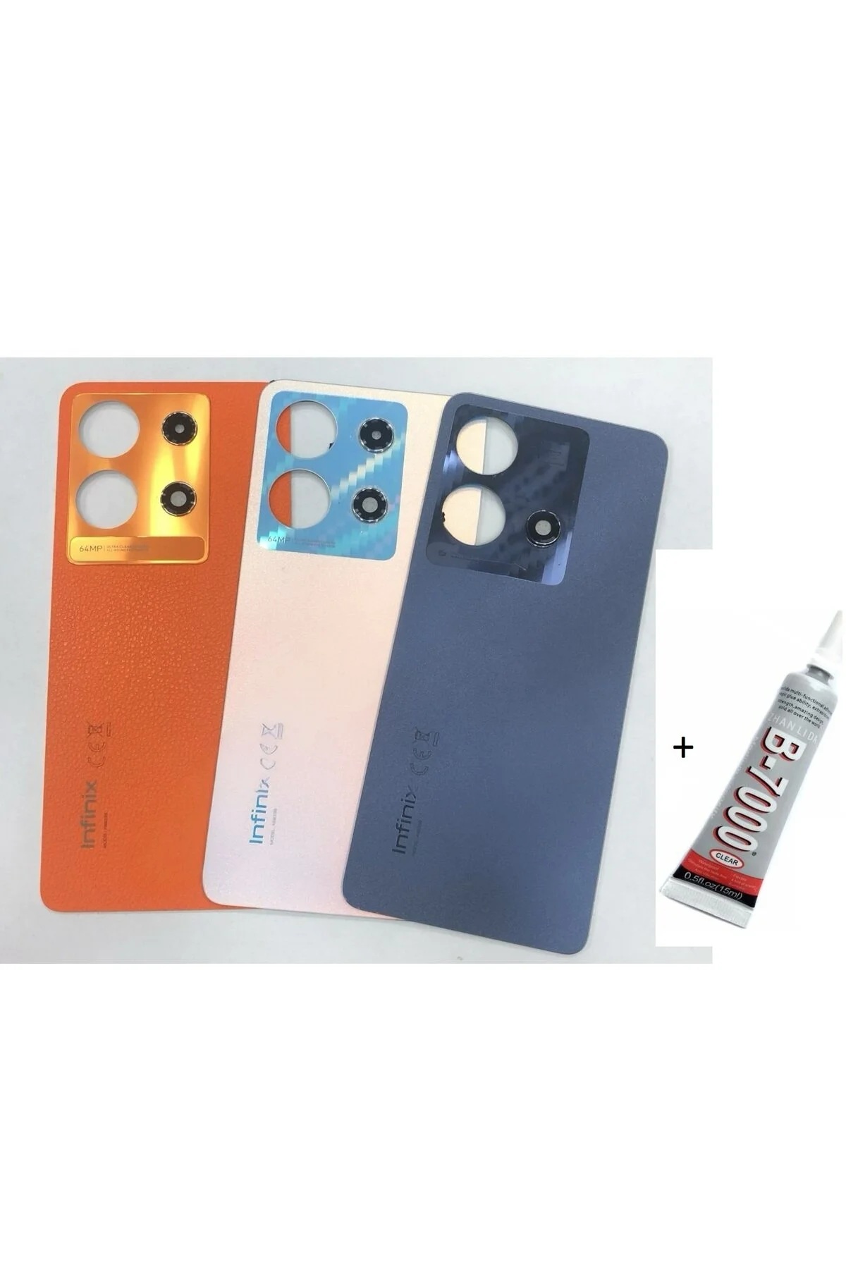 İNFİNİX NOTE 30 Uyumlu Arka Batarya Pil Kapağı BEYAZ (B70