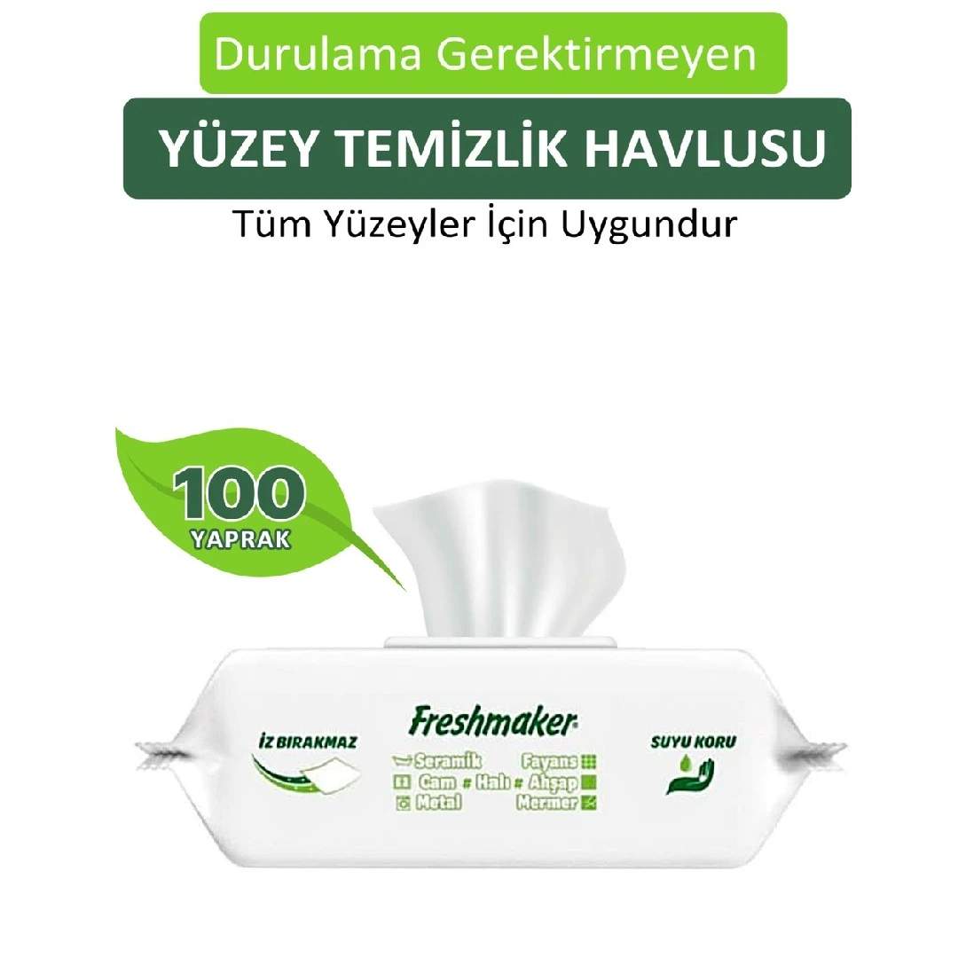 Yüzey Temizleyici Havlu 100'lü
