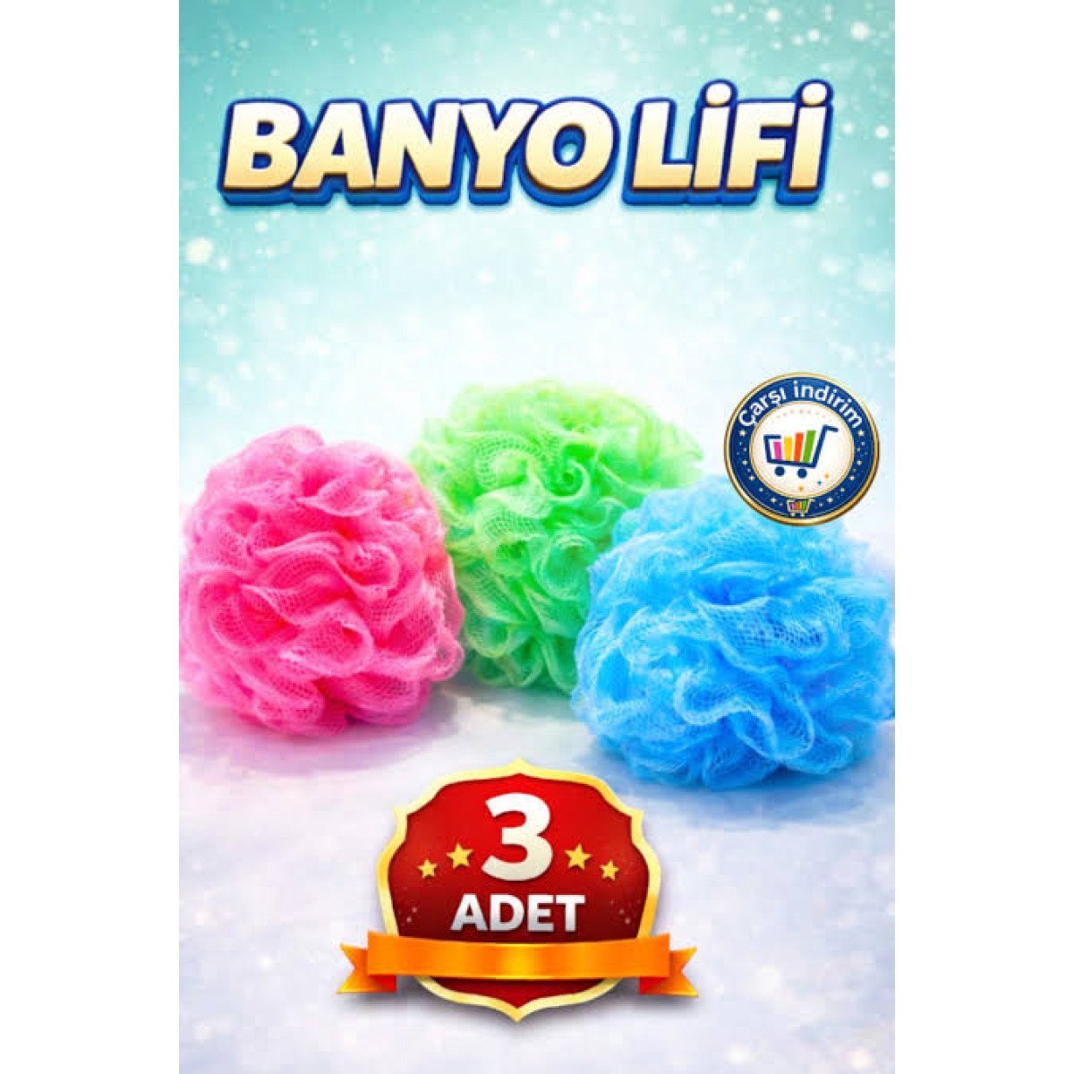 NİSA BANYO LİFİ (3 Adet)