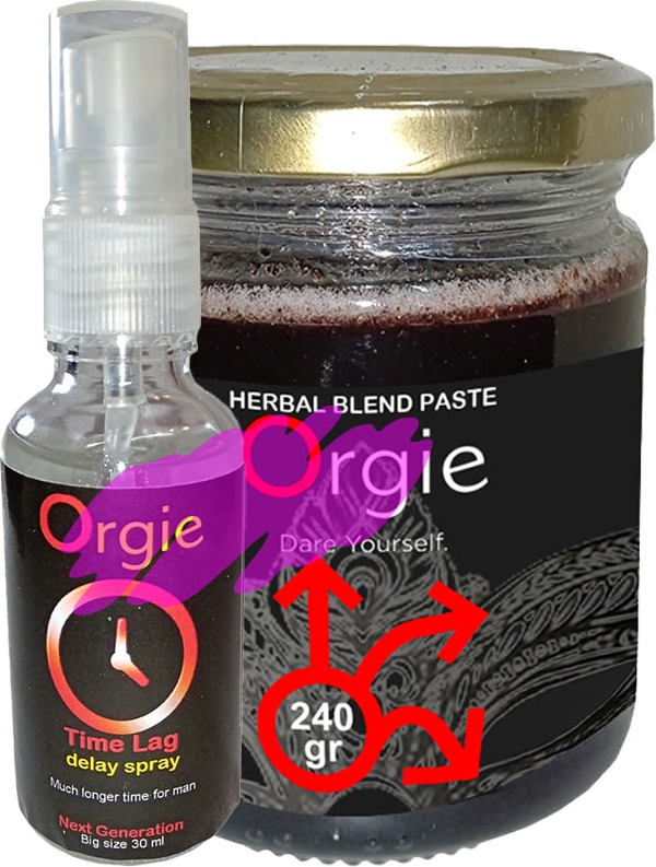 L.orgie Erkeklere 30 ml Özelsprey + 240 gr Macun