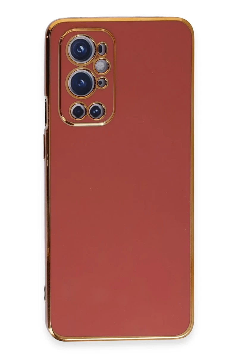 One Plus 9 Pro Kılıf Volet Silikon - Kırmızı