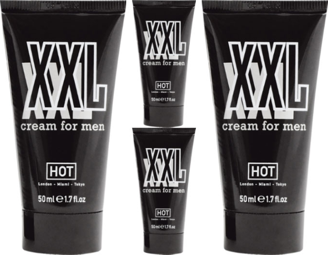 Hotxxl 4 Adet Erkeğe Özel En-Boy-Hacim Bakımı Kremi 50 ml