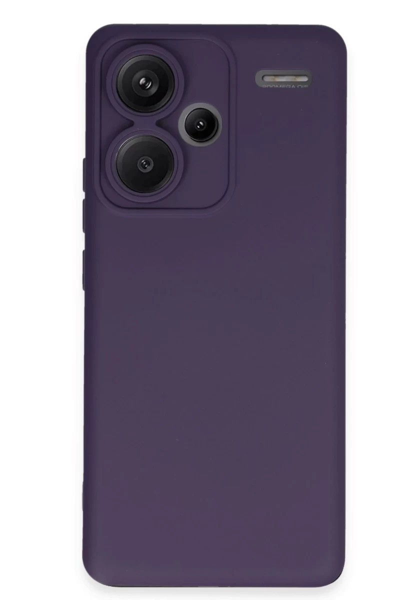 Xiaomi Redmi Note 13 Pro Plus Uyumlu Kılıf Nano içi Kadife Silikon - Mor