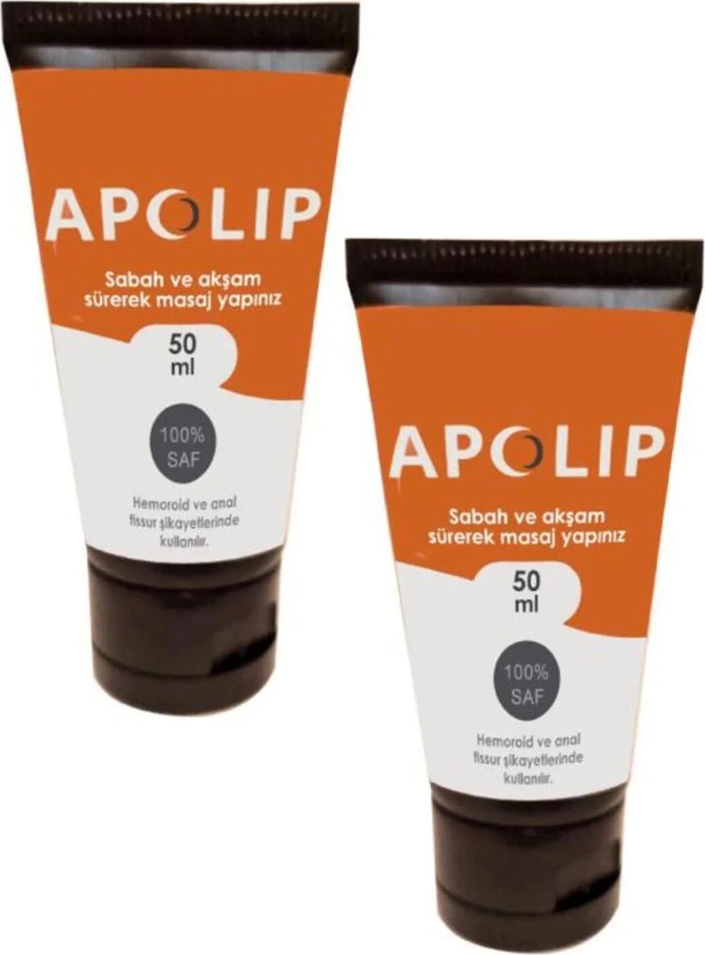Apolip Hızlı Masaj Bakım Kremi 50ML x 2 Adet