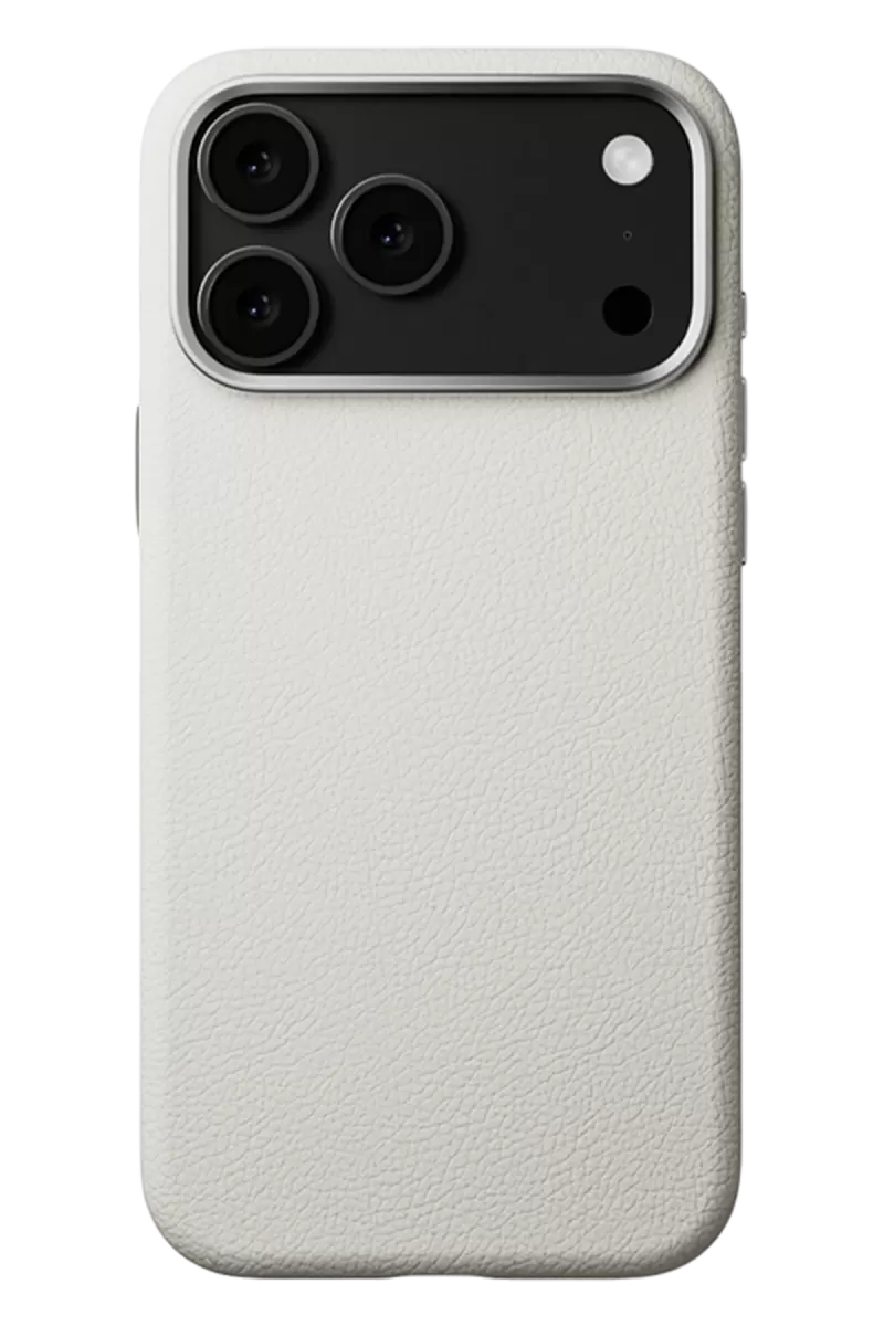 Joko Apple iPhone 17 Pro Uyumlu Wonder Deri Magsafe Kapak - Beyaz