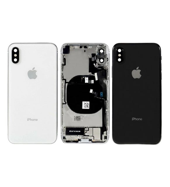 iPhone X Uyumlu FULL Dolu Kasa (Beyaz)