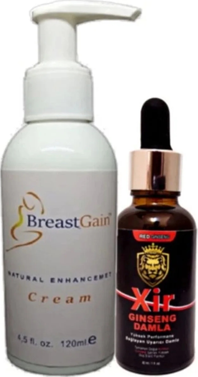 Breast Gain Krem 120 ml + Xir Bay Özel Karışım Içecek 30 ml