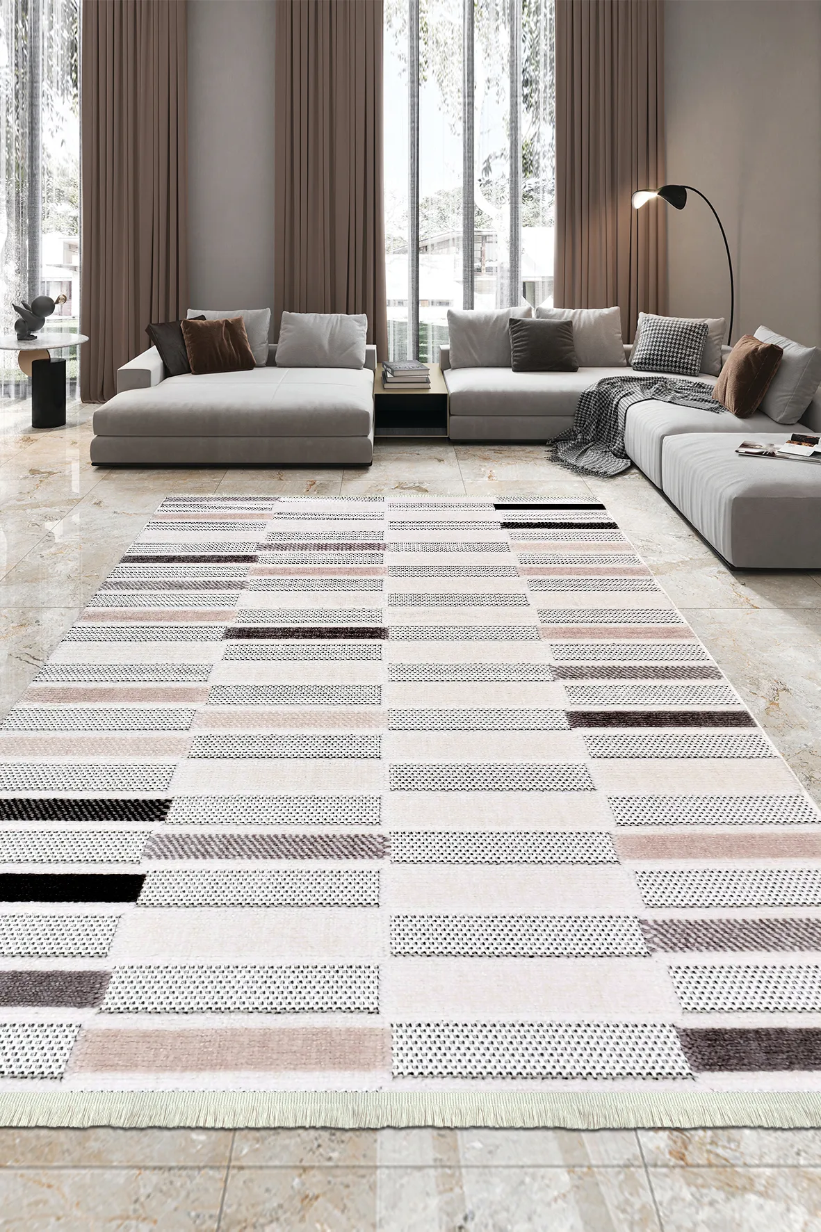 YoudayHomeCollection RİKO Model Oturma Odası Halısı · EBAT: 80X100