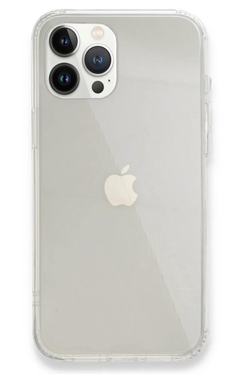 Apple iPhone 13 Pro Max Uyumlu Kılıf 3D Vera - Şeffaf