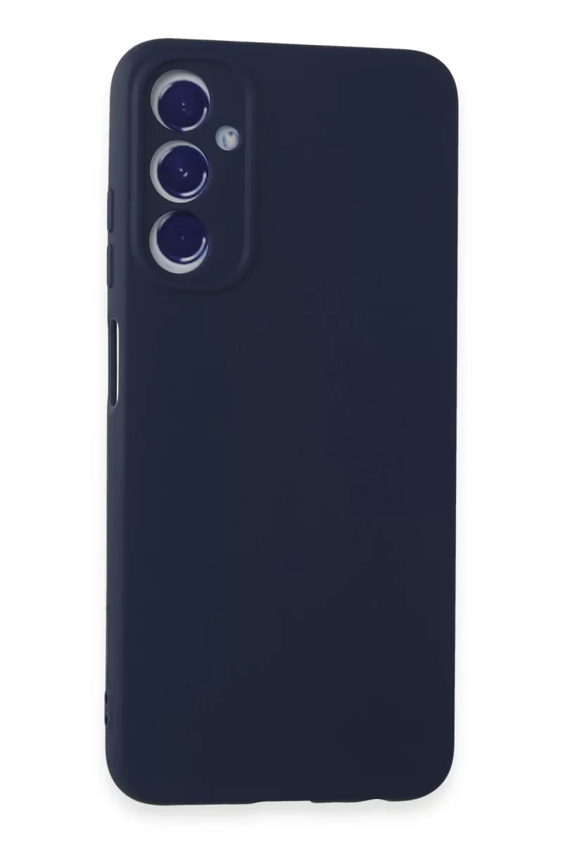 Samsung Galaxy A05S Uyumlu Kılıf First Silikon - Lacivert