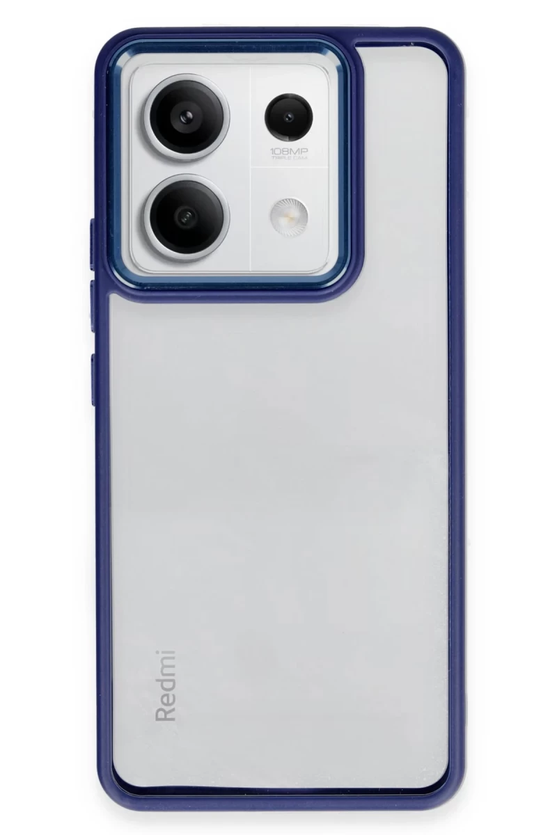 Xiaomi Redmi Note 13 Pro 4G Uyumlu Kılıf Power Silikon - Lacivert
