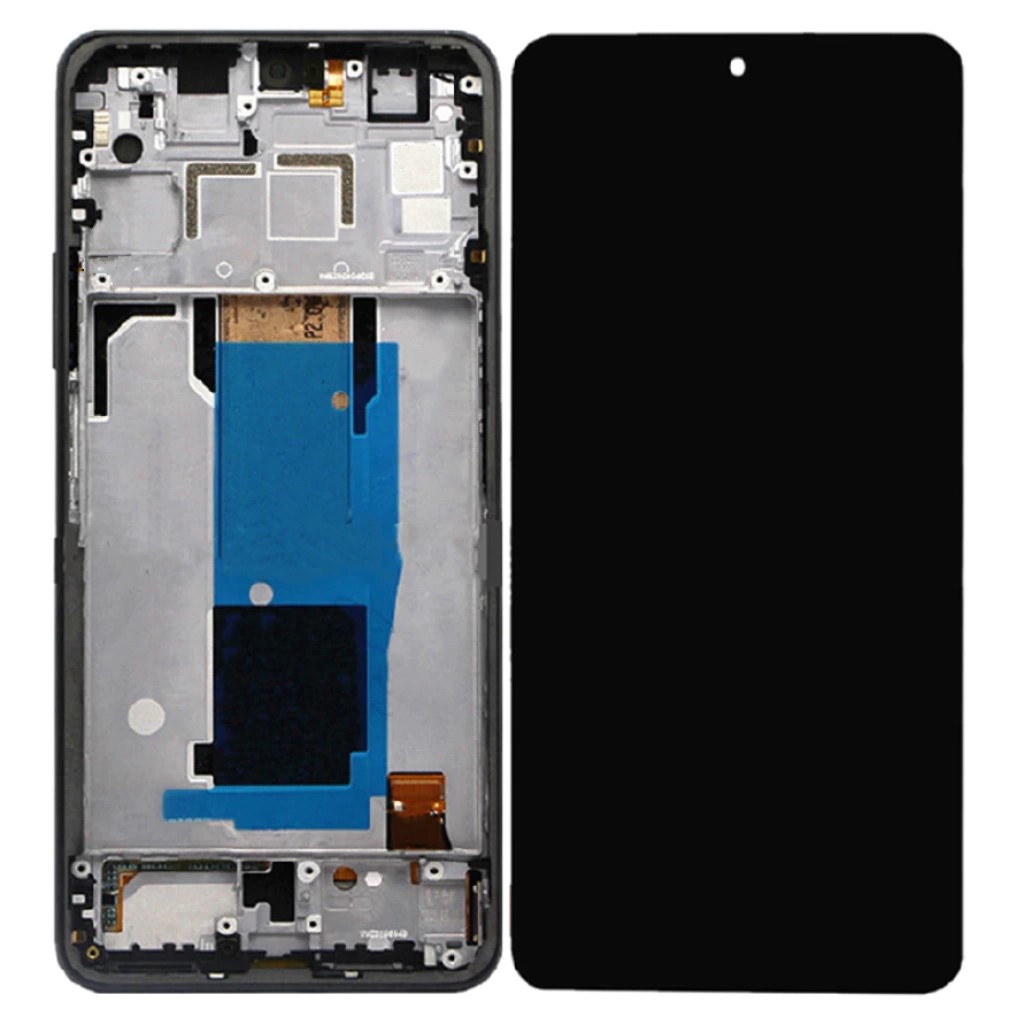 Redmi Note 11 Pro Uyumlu Dokunmatik ekran Çıtalı TFT (Siy