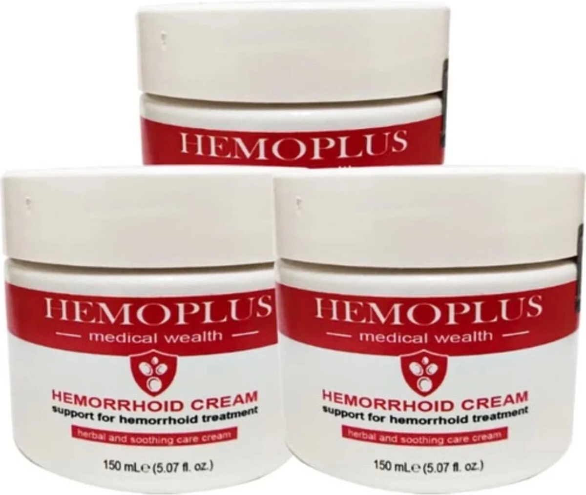 Süper Hemoplus Kremi Büyük Boy 3ADET 150 ml