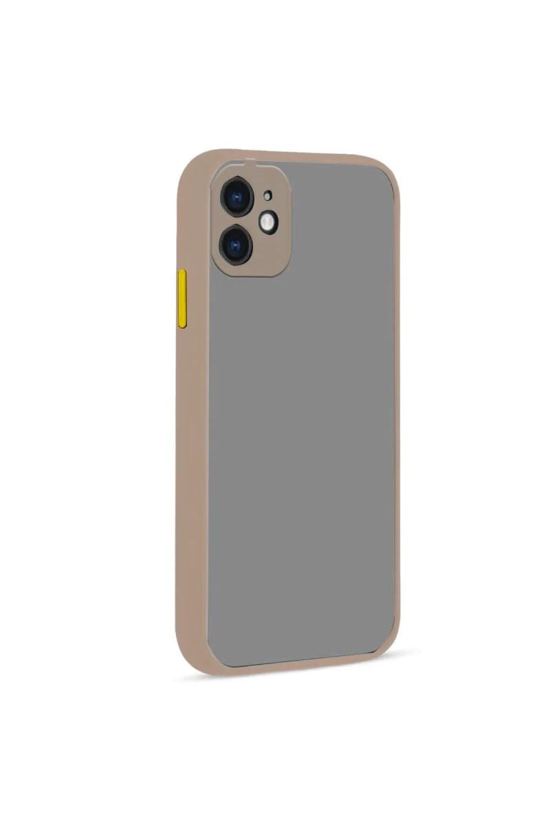 Apple iPhone 12 Uyumlu Kılıf Montreal Silikon Kapak - Pembe