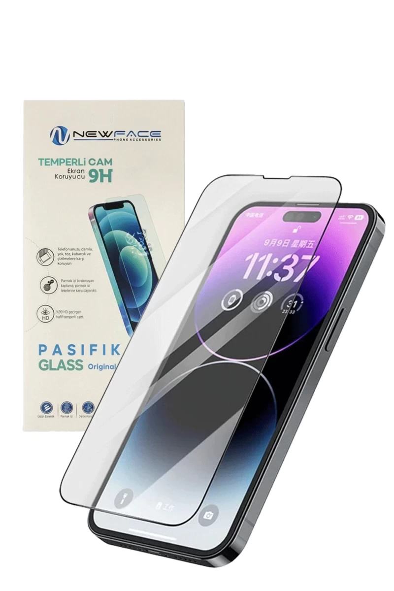 Apple iPhone 16 Uyumlu Pasifik Cam Ekran Koruyucu