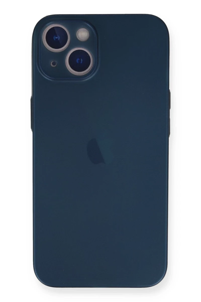 Apple iPhone 14 Plus Uyumlu Kılıf PP Ultra İnce Kapak - Mavi