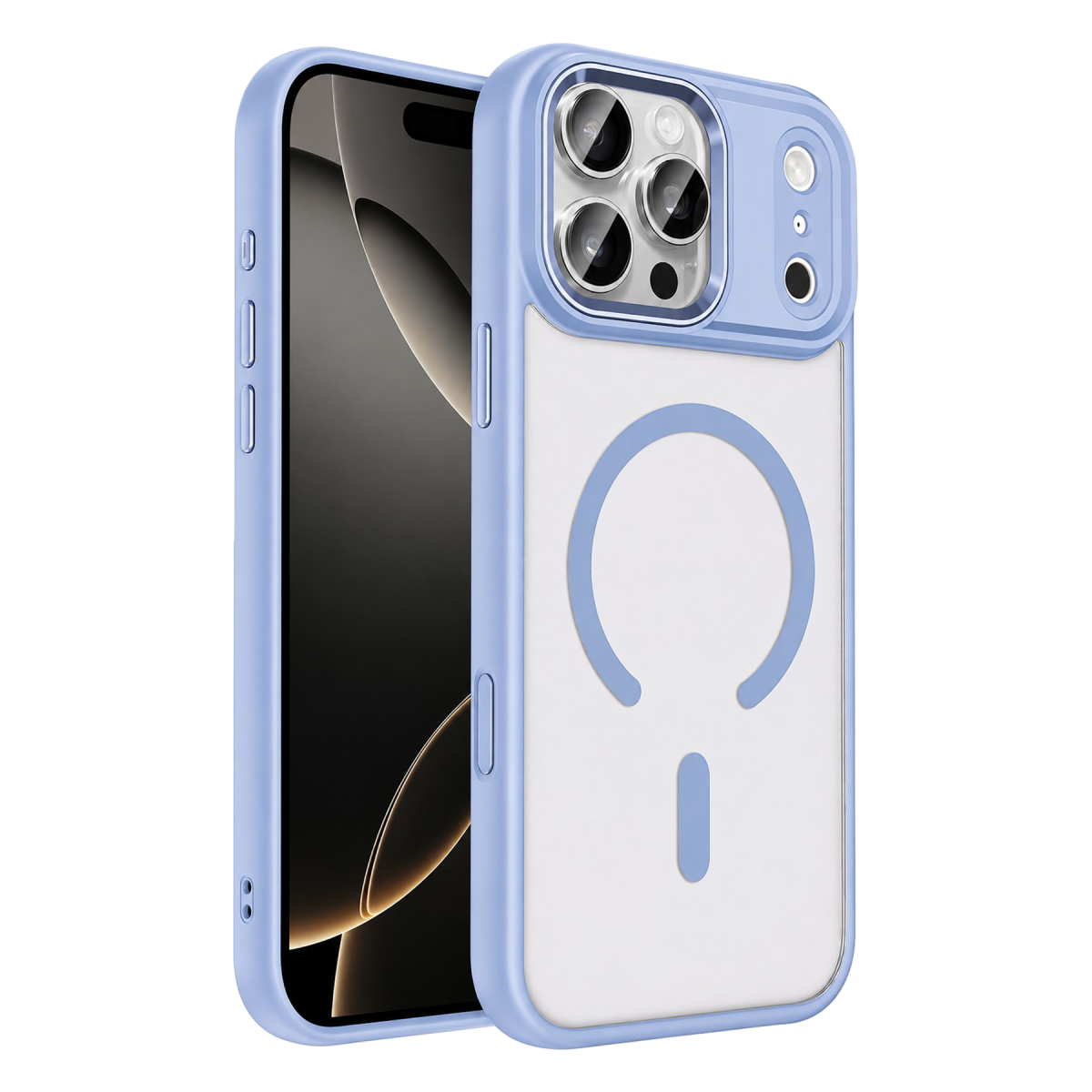 Joko Apple iPhone 18 Pro Uyumlu/17 Pro Terea Magsafe Kapak - Sierra Blue