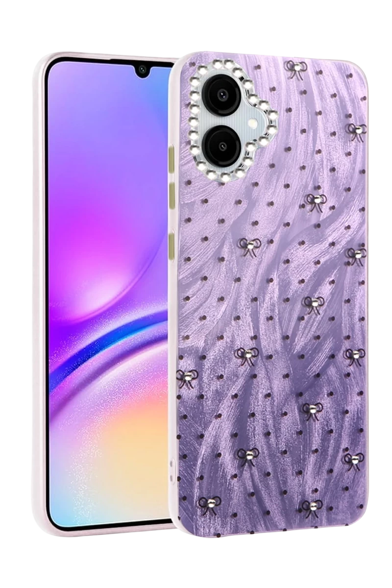 Samsung Galaxy A06 Uyumlu Kılıf Blade Aynalı Desenli Kapak - Desen 2
