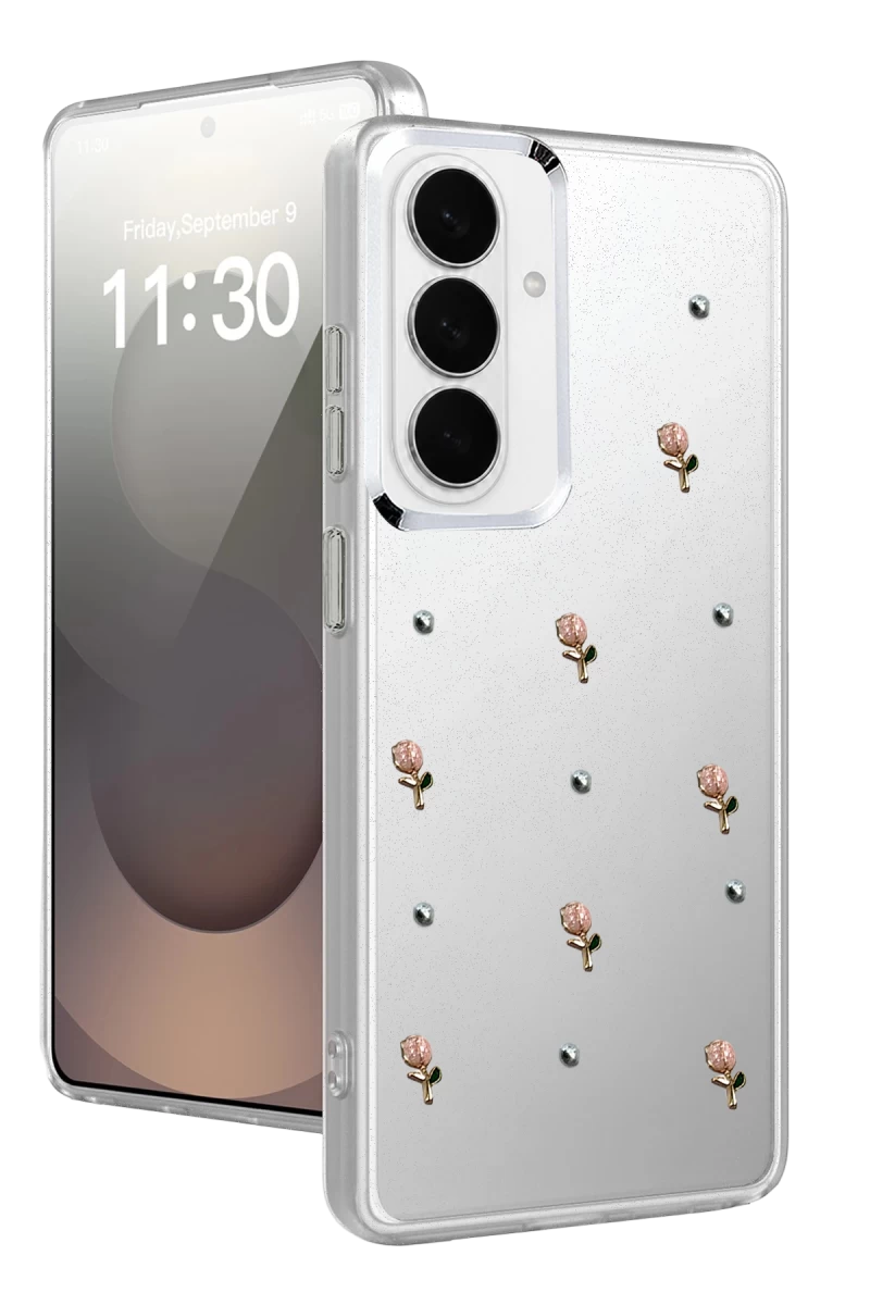 Samsung Galaxy S26 Plus Uyumlu Fiyonk Desenli Kapak - Desen 6