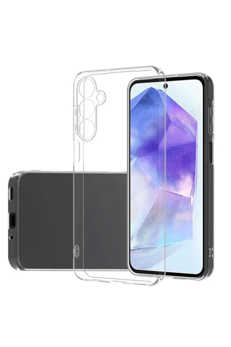 Samsung Galaxy A16 5G Uyumlu Kılıf Lüx Şeffaf Silikon