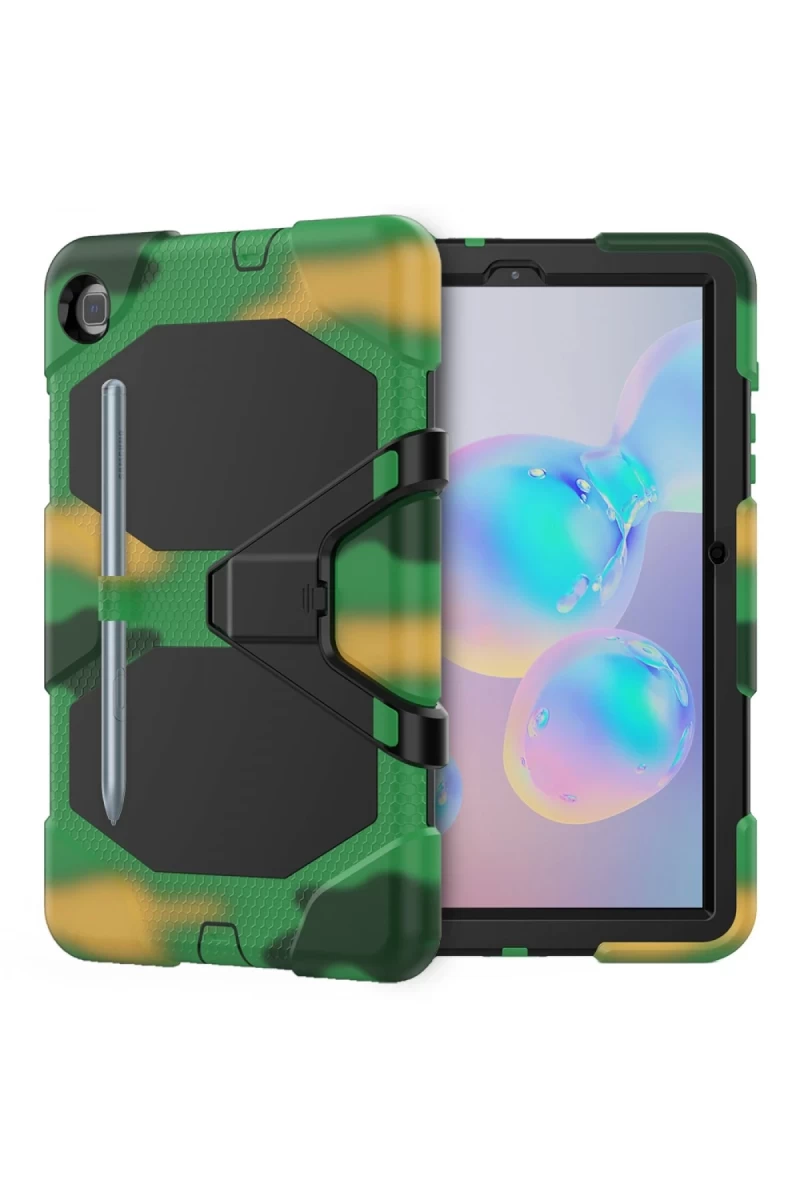 Samsung Galaxy T500 Tab A7 10.4 Kılıf Griffin Tablet Kapak - Kamuflaj