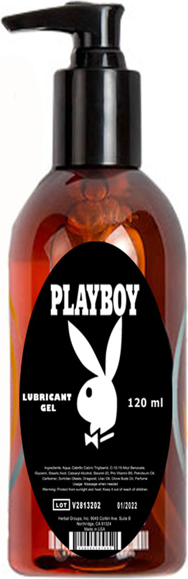 Playboy 120 ml Naturel Büyük Boy Kişisel Kullanım Kolay Girişler Için | Sade Lubrikant Jel Anàl Kàydırıcı Vajìnal Kàyganlàştırıcı / Playboy Natural Lubricant Gel