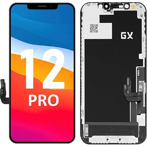 iPhone 12 Uyumlu - 12 Pro  Ekran Dokunmatik (Gx OLED)