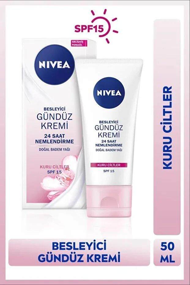 SPF15 Besleyici Gündüz Kremi 50 ml - Kuru Ciltler