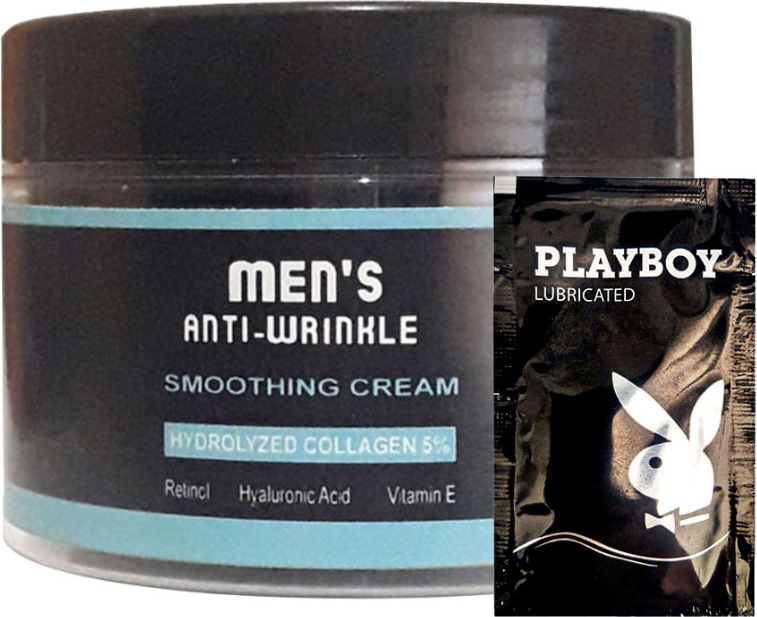 100 ml Erkek Yüz Ve Cilt Gençlik Bakım Kremi  Mens Anti-Wrinkle Smoothing Cream + Jel Hediye Rıver2:0012