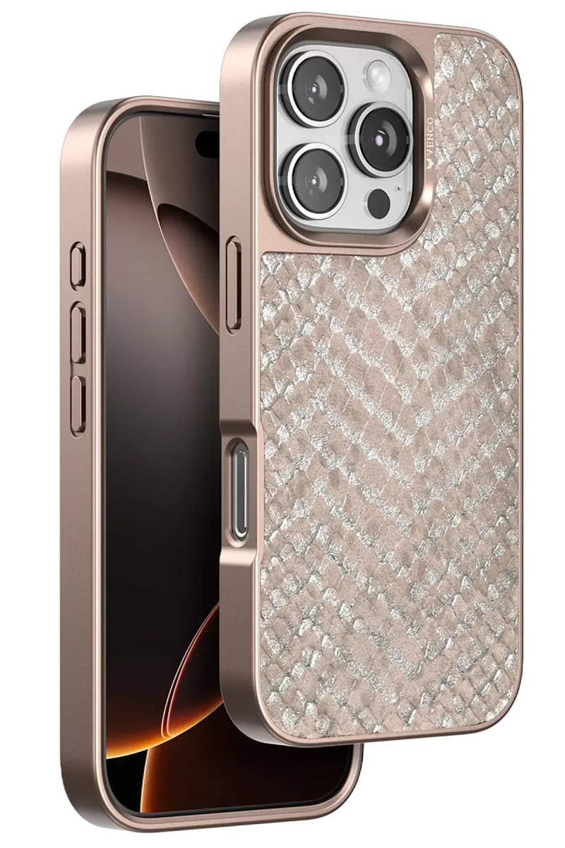 Venco Apple iPhone 16 Pro Uyumlu Viper Kapak - Titan Gri