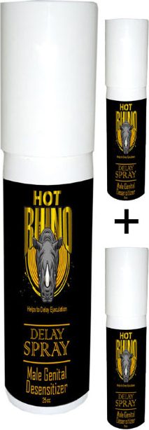 Hotrhino Delayspray For Men 25CC 3 Adet Geciktiricisprey