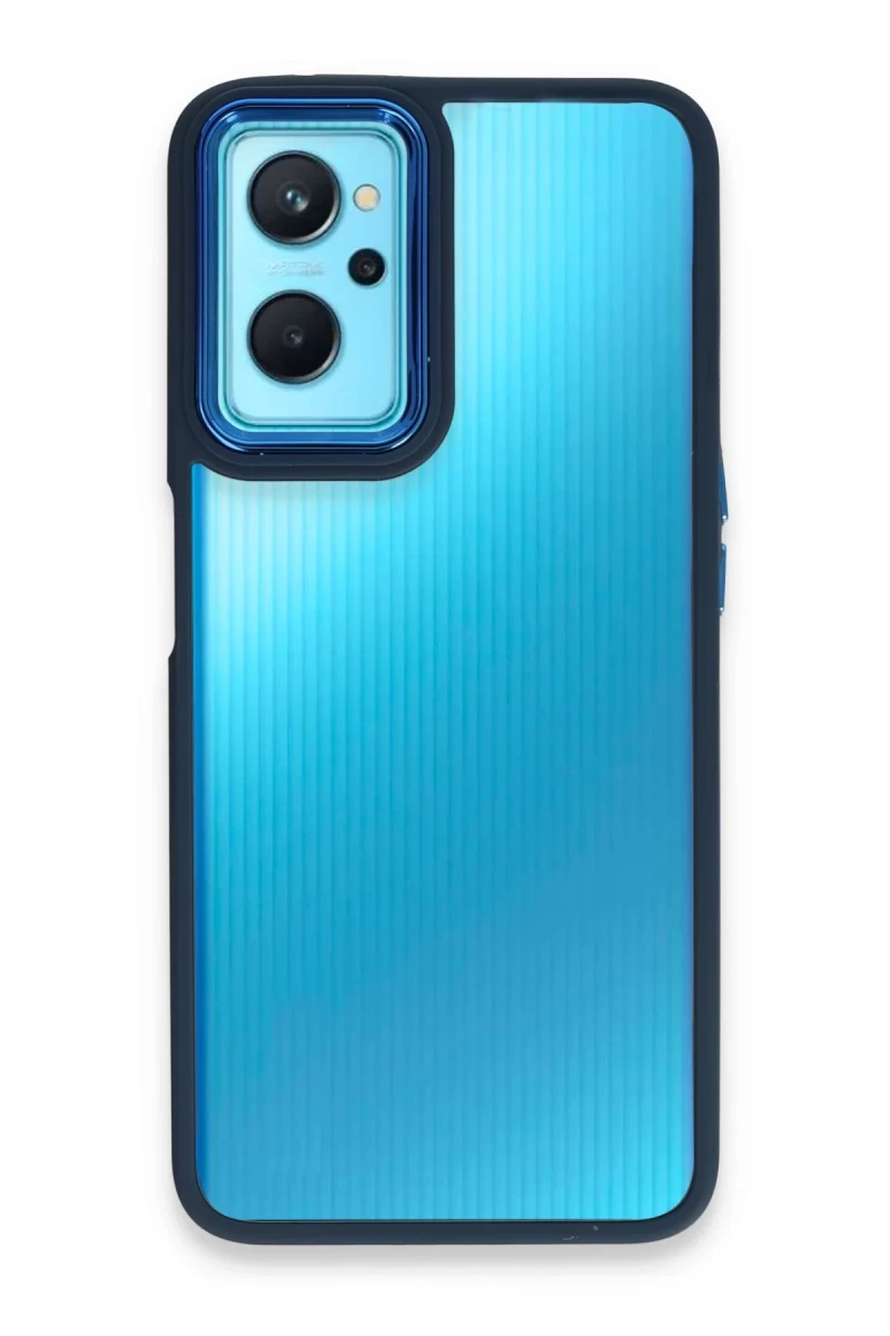 Realme 9i 4G Uyumlu Kılıf Dora Kapak - Mavi