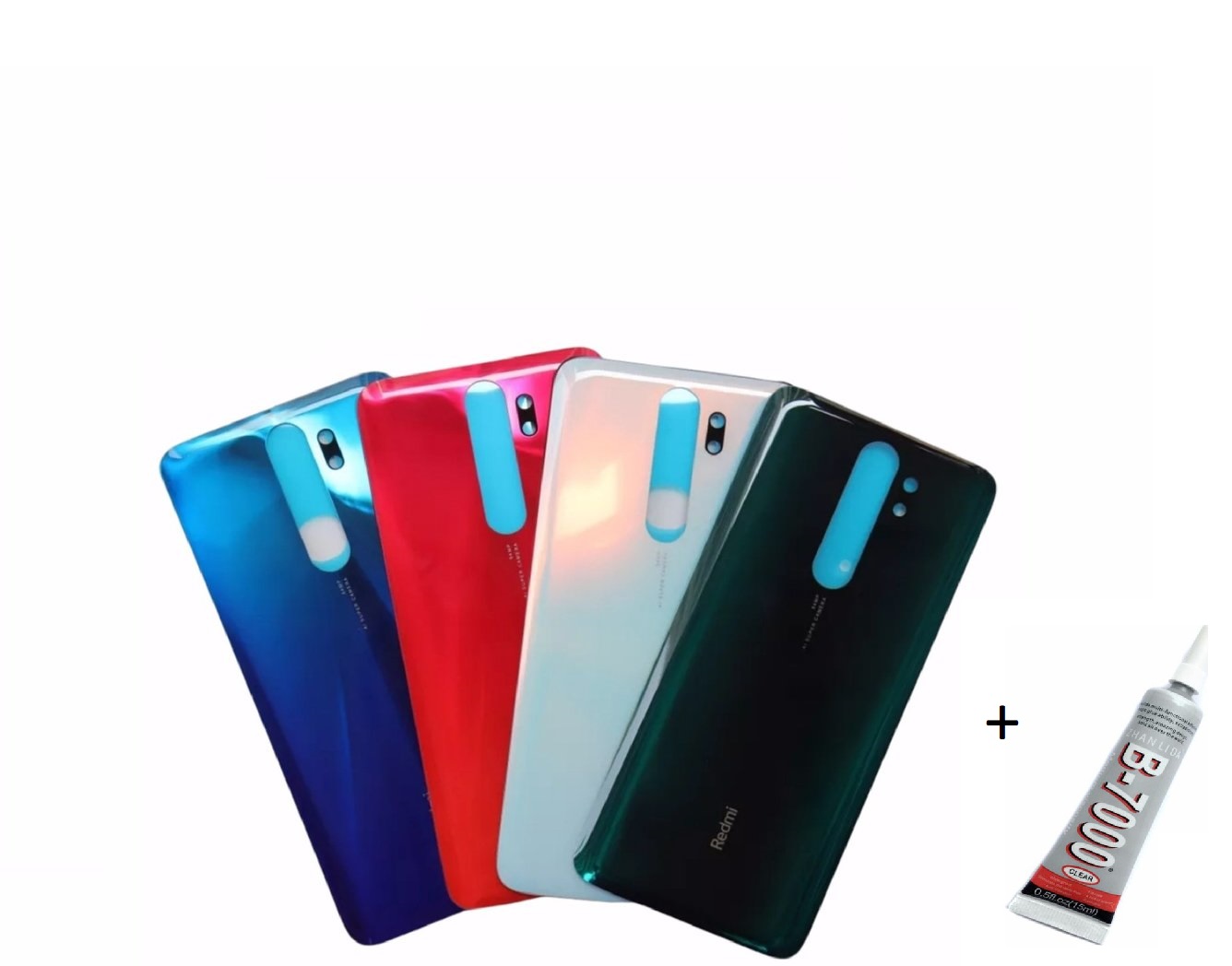 REDMİ NOTE 8 PRO Uyumlu Arka Batarya Pil Kapağı BEYAZ (B7