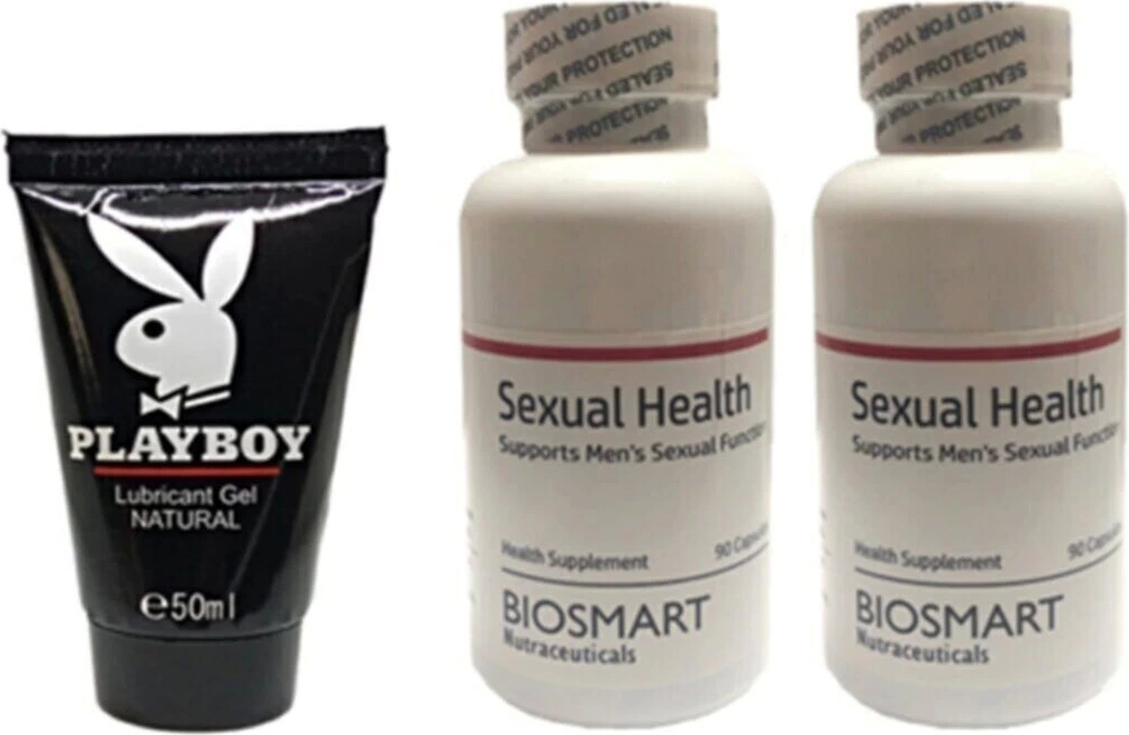 Buğz Lubricant 50ML Kayganlaştırıcı +Sexual Health 90LI Erkeklere Özel Maksimum Istek ve Güç 2 Ad