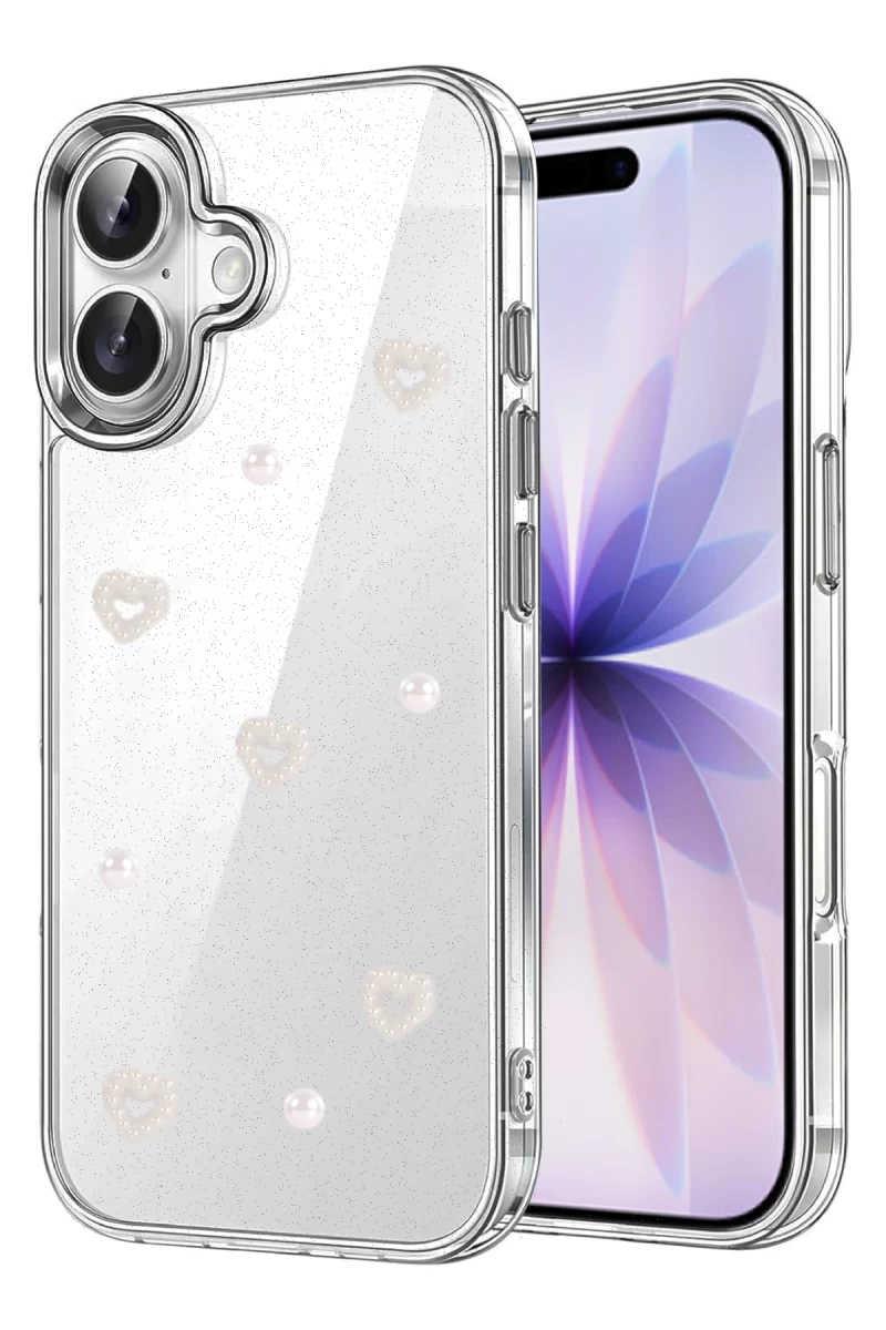 Apple iPhone 17 Uyumlu Fiyonk Desenli Kapak - Desen 10