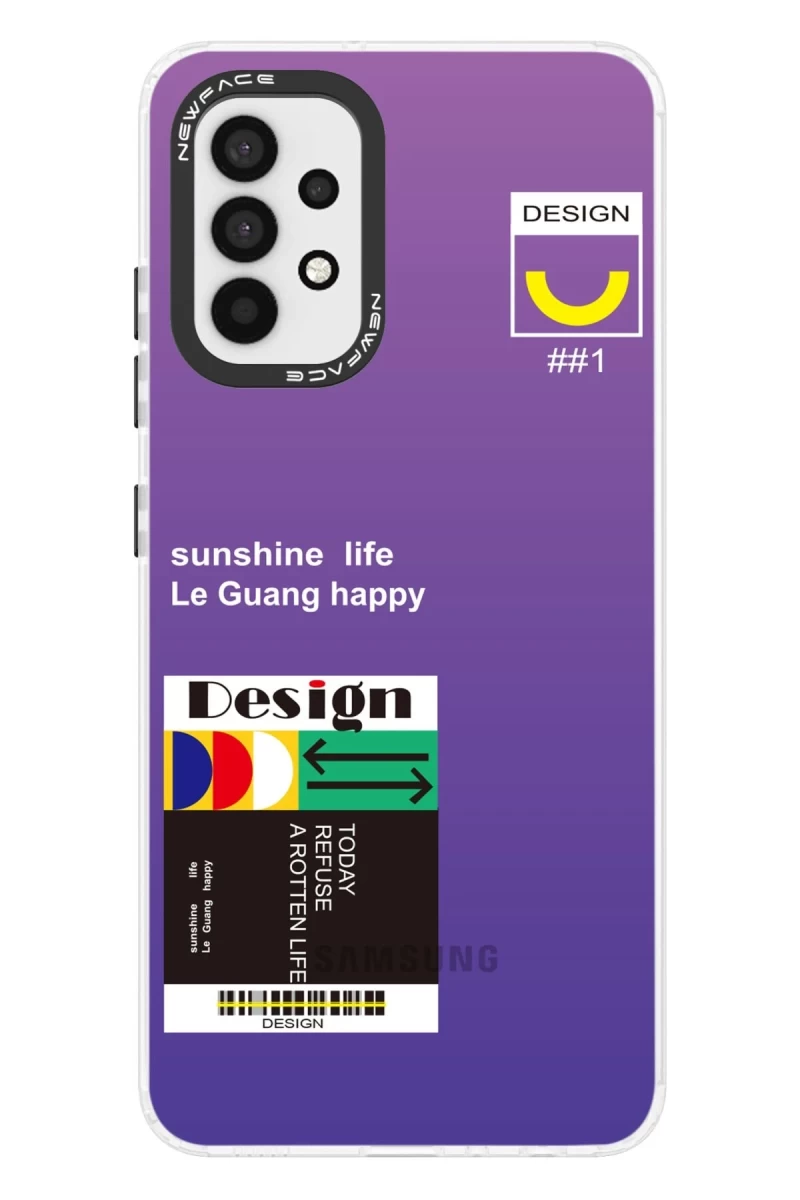 Samsung Galaxy A33 5G Uyumlu Kılıf Estoril Desenli Kapak - Estoril - 4