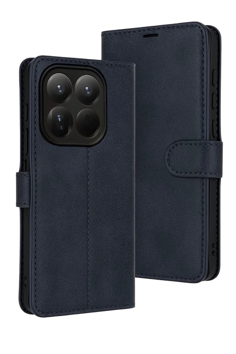 Xiaomi Mi 15T Uyumlu Trend S Plus Kapaklı Kılıf - Lacivert